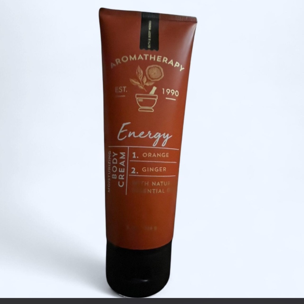 therapy Energy Orange & Ginger Body Cream - Rust Brown Tube